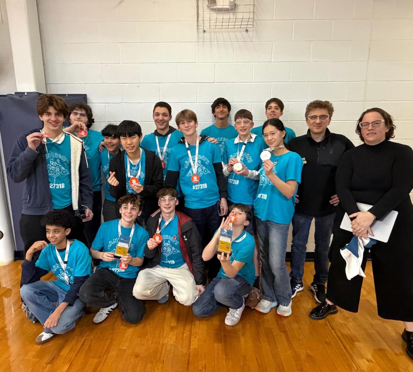 MantaBots in competition